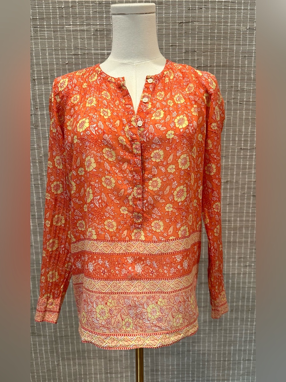 J. Crew Floral Blouse